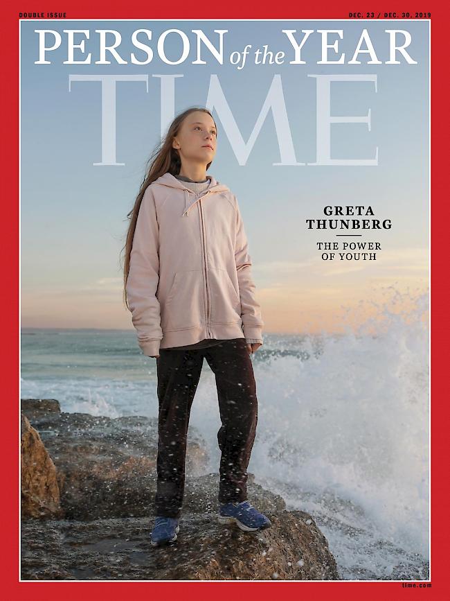 Das «Time»-Magazin kürt seit 1927 jedes Jahr eine Persönlichkeit des Jahres. Nun ziert die schwedische Umweltaktivistin Greta Thunberg die Titelseite des US-Nachrichtenmagazins.