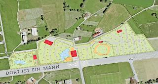 &laquo;Camp 4&raquo;. In Turtmann soll ein neuer Campingplatz auf einer Fl&auml;che von 80&thinsp;000 Quadratmeter entstehen. Er soll bei Vollbelegung bis zu 700 G&auml;sten Platz bieten.