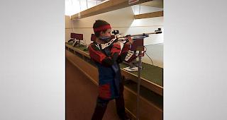 Quirin Kalbermatten ist trainingsfleissig und steht schon im Team Visp-Eyholz in der nationalen 2. Liga.