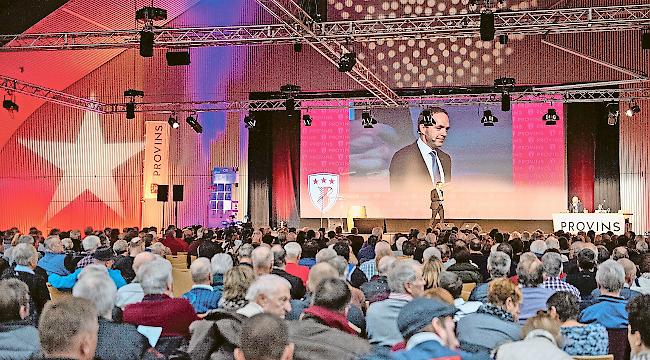 Halb leer. Provins muss über die Bücher. Direktor Raphaël Garcia muss Massnahmen einleiten. Schnell. Foto Nouvelliste / Sabine Papilloud