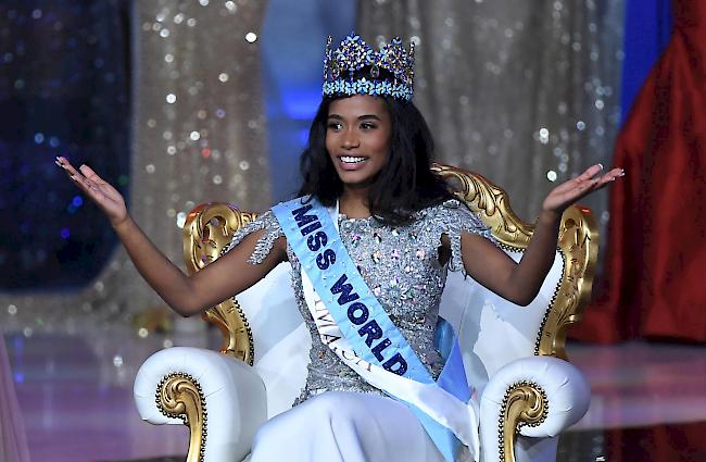 Die Jamaikanerin Toni-Ann Singh ist die schönste Frau der Welt. Die 23-Jährige wurde zur Miss World 2019 gekürt.