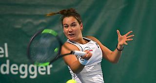 Ylena In-Albon konnte sich am Sonntag in Biel als Schweizermeisterin im Doppel feiern lassen. (Archivbild)