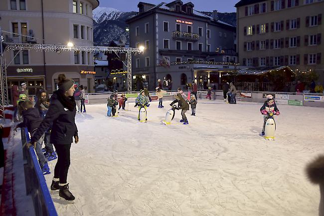 Eisbahn St. Sebastian in Brig.