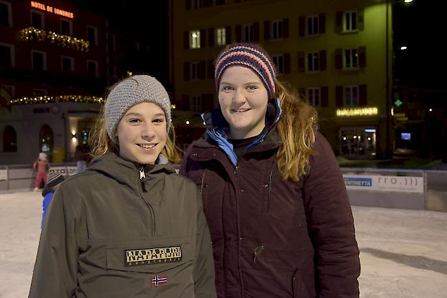 Tabea Blatter (16), Ried-Brig, Stefanie Werlen (20), Brig.