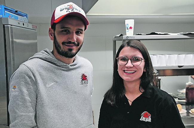 Thibaud Mengis (29) und Angela Abgottspon (20) aus Visp.