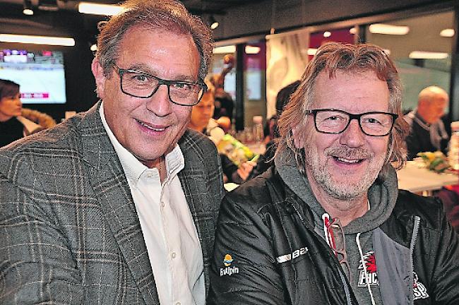 Norbert Eyer (64), Glis, und Bruno Aegerter (64), Unterbäch.