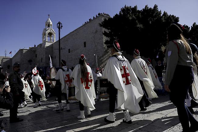 Nach biblischer Überlieferung wurde Jesus in Bethlehem geboren.