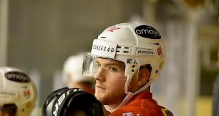 Arnaud Montandon traf im letzten Drittel f&uuml;r Siders, da stand es aber bereits 0:5.