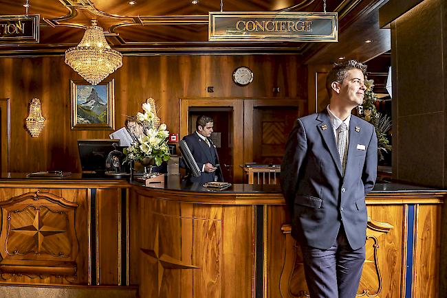 Dienstleister durch und durch. «Als Concierge muss man nicht alles verstehen, sollte aber vieles akzeptieren können.» – Sven Ramsauer weiss, was die Gäste wollen. Und wenn nicht, findet er es heraus.