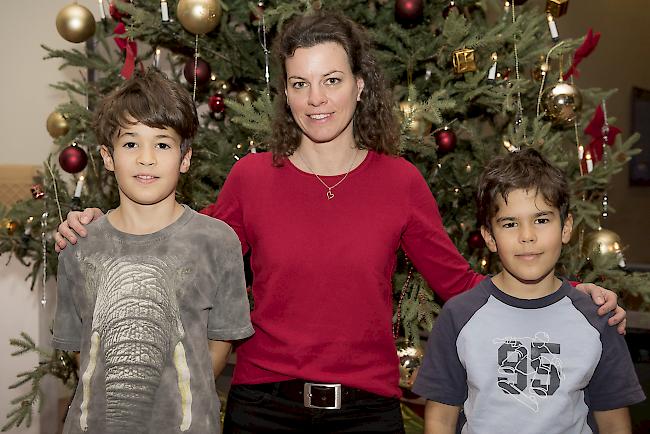 Gian-Luca Diederen (10), Ausserberg, Geraldine Zurbriggen (36), Visp, Matteo Diederen (8), Ausserberg.