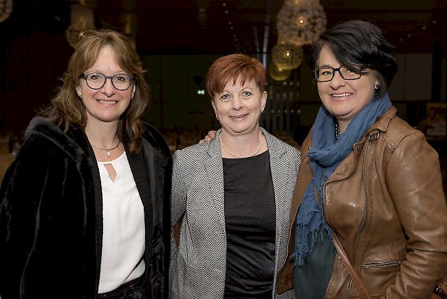 Bernadette Marx (50), Christine Heldner (54) und Bettina Heinzmann (53), Eyholz.