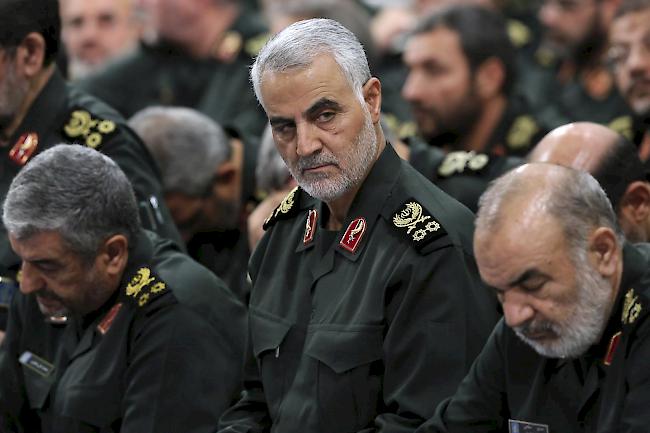 Der iranische General Kassem Soleimani wurde vergangene Woche im Irak durch eine US-Drohne getötet.