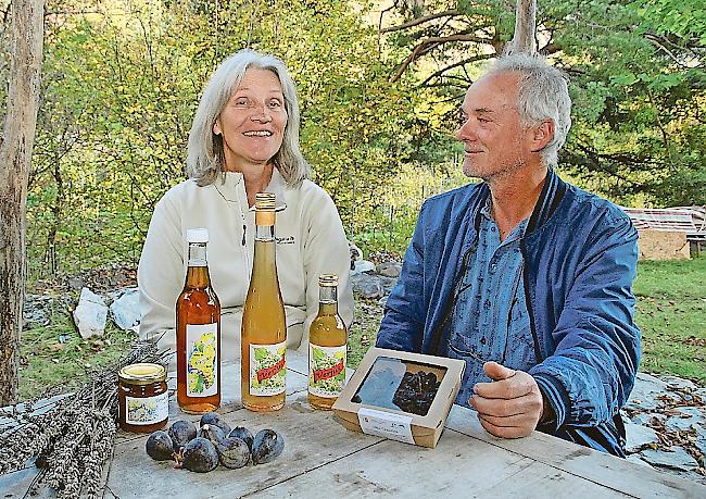 Statt Wein produzieren Agnes Plaschy und Felix Küchler aus Salgesch Verjus als Ersatz für Essig oder Zitronensaft.