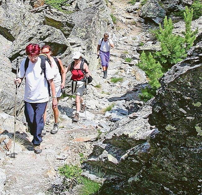 Der Europaweg wird oberhalb von Herbriggen baulich angepasst.