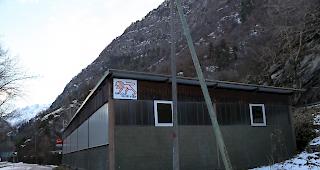 38 Jahre alt. Die Boccia-Halle in Visp.