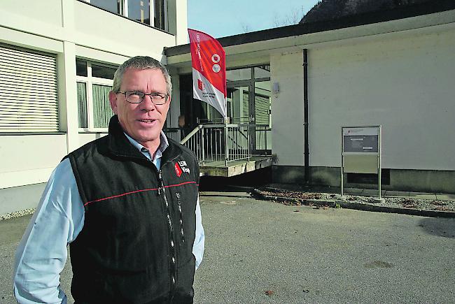 Moritz Schwery freut sich über das 100-Jahr-Jubiläum des Oberwalliser Landwirtschaftszentrums.