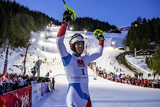 Gut erholt von Adelboden. Ramon Zenhäusern fuhr auf Rang 2.