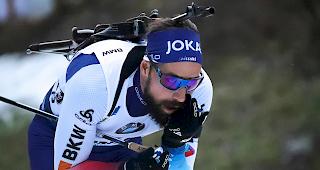 Ein Schiessfehler und R&uuml;ckstand in der Loipe, Benjamin Weger wurde in Ruhpolding 33.