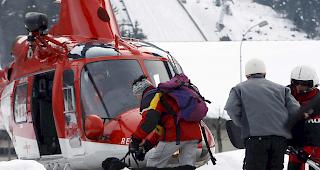 Der Verletzte war mit einem 35-j&auml;hrigen Begleiter unterwegs. (Symbolbild/Archiv)