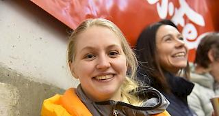 Gold f&uuml;r Vivien Labarile aus Niedergesteln bei den Schweizermeisterschaften im Eisklettern in Saas-Fee. (Archivbild)