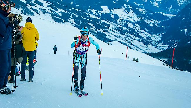 Im Marathon-Wettkampf erreicht Martin Anthamatten den 6. Rang.