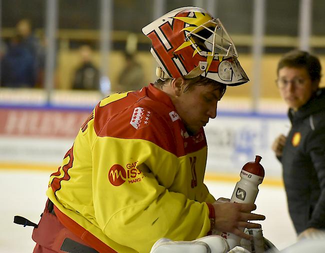 Torhüter Remo Giovannini verlängert sein Engagement beim HC Siders um drei Jahre.