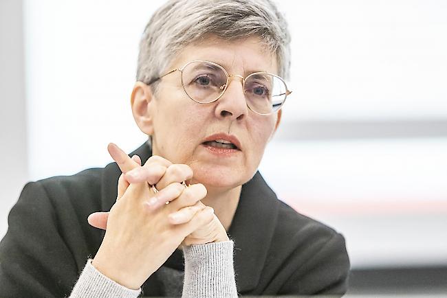 Hélène Joye Cagnard, Leiterin der Sektion Kulturförderung.