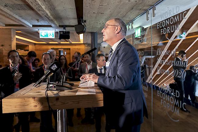 Bundesrat Parmelin: "Freihandelsabkommen mit den USA wird kein Spaziergang."