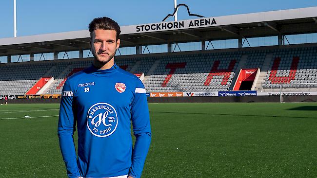 Diego Berchtold, Torhüter des FC Thun, will eine stärkere Defensive.