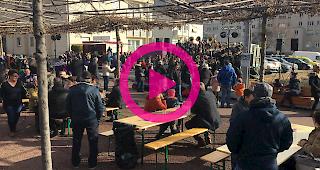 Auf dem FO-Platz in Naters steigt die Party.