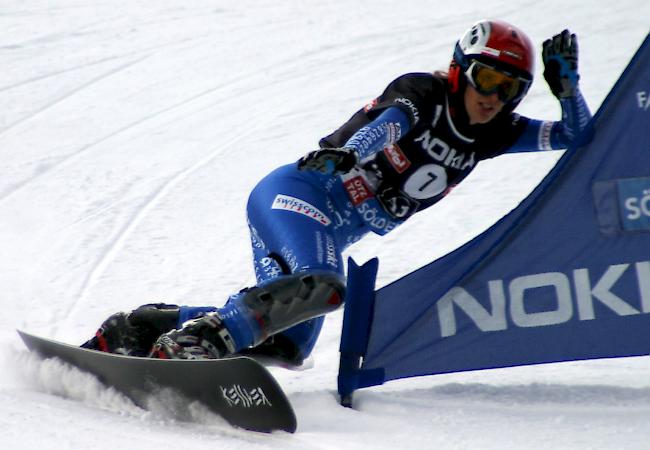 Patrizia Kummer klassiert sich im Parallel-Slalom in Piancavallo auf dem 12. Rang.