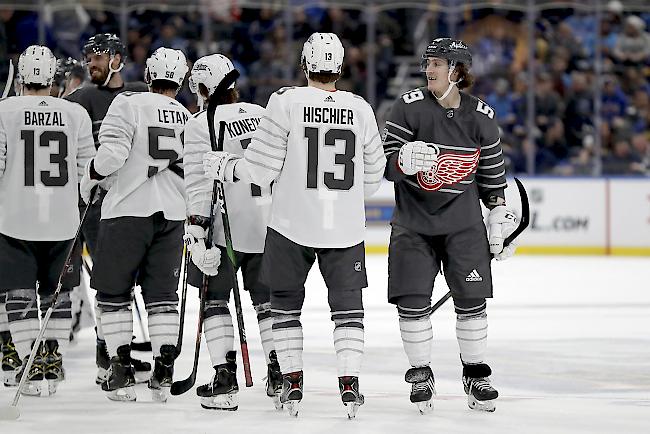 Hischier verlor mit der Mannschaft der Metropolitan Division 5:9 gegen die Atlantic Division.