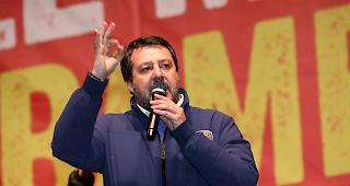 Lega-Chef Matteo Salvini rechnet f&uuml;r das Rechtsb&uuml;ndnis mit grossen Erfolgen.