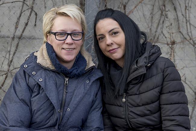 Jenny Casiero (39) und Sibylle Wyssen (38), Naters. 