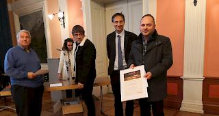 Die K&auml;serei Grengiols erhielt einen Silberstern und ein Diplom.