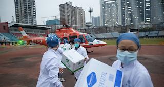Ein Flugzeug, das die ausreisewilligen Schweizer aus dem Coronavirus-Gebiet in China abholen soll, ist am Samstag von Frankreich abgeflogen.