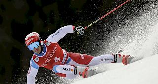 Lo&iuml;c Meillard schaffte es zum zweiten Mal in seiner Karriere im Weltcup auf das Riesenslalom-Podest. 