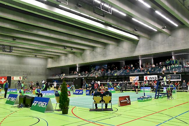 Die Premiere der Badminton-SM in Brig-Glis durfte sich sehen lassen.