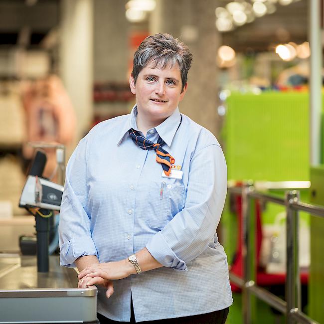 Sabine Guntern ist die neue Geschäftsführerin der Coop-Verkaufsstelle Fiesch.