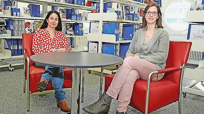 Ursula Stüdi (l.) und Melanie Kuonen.