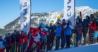 Victoria Kreuzer feierte in Berchtesgaden ihren zweiten Weltcup-Sieg in dieser Saison im Vertical.