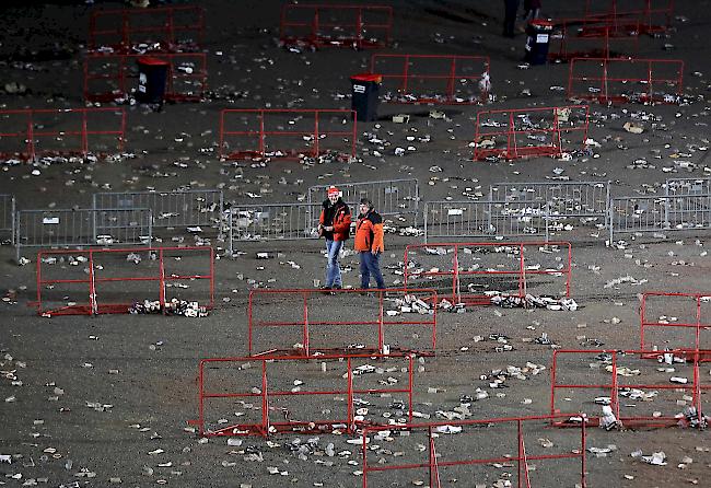 Skisprungarena: Der Grossschanzen-Einzelwettkampf der Herren am 9. Februar in Willingen (D) wurde wegen des herannahenden Sturms 