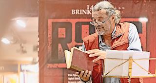 Vielschreiber. Oskar Freysinger, hier bei einer Lesung seines letzten Werks &laquo;Rote Asche&raquo; im vergangenen September.