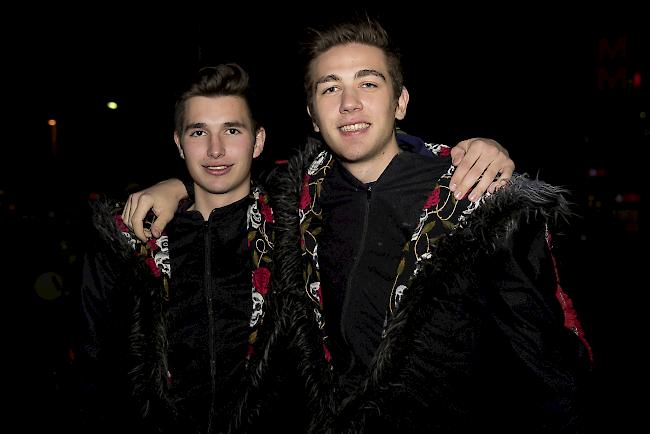 Nicolas Studer (20) und Luca Briggeler (20), Visperterminen.