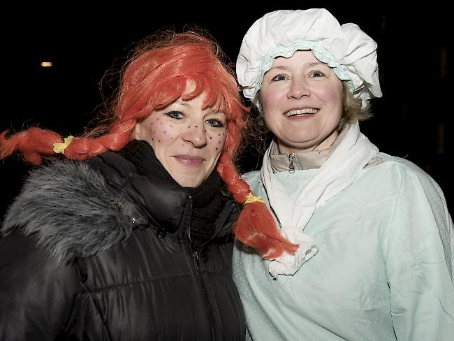 Elisabeth Szlehuber und Cornelia Hildbrand (53), Gampel.