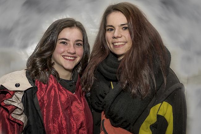 Rahel Bregy (21), Raron, und Jessika Maurath (19), Unterbäch.