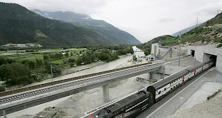 Der Doppelspurabschnitt auf der S&uuml;dseite des L&ouml;tschberg-Basistunnel ist weiterhin nur einspurig befahrbar.