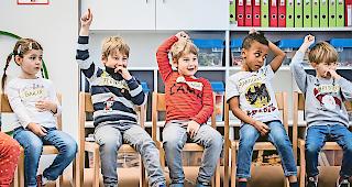 Vier Lektionen mehr. Die Blockzeiten auch auf Stufe 1H und 2H sollen den Familien die Tagesplanung erleichtern.