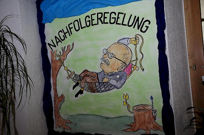 Louis Ursprungs Abgang als Brig-Gliser Stadtpräsident ist klar, nicht aber seine Nachfolge... (R. Derendinger).