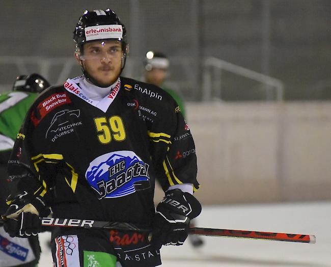 Kenny Ruchet und der EHC Saastal, die Saison ist vorbei.